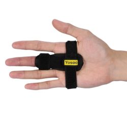 Yoke splint for middle finger