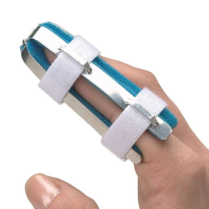 Yoke splint for middle finger