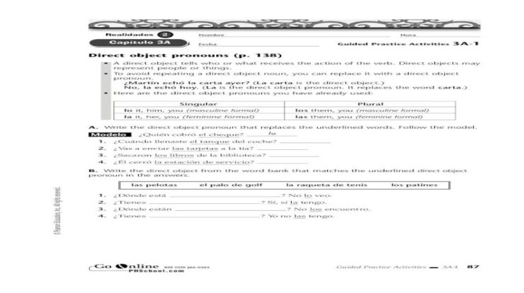 Guided practice activities 3a 3 answers