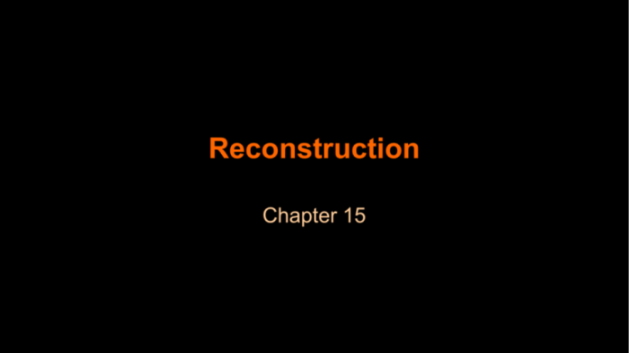 Chapter 2 reconstruction america's unfinished revolution