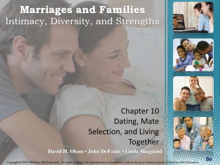 Marriages and families intimacy diversity and strengths